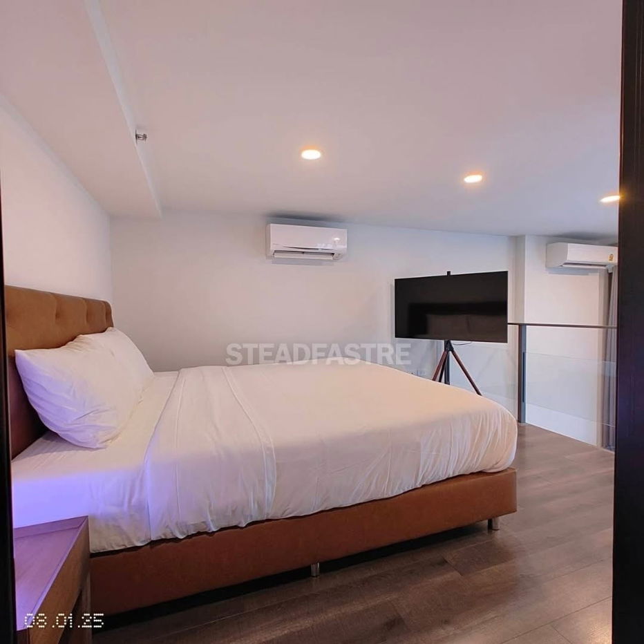 รูป ให้เช่า คอนโด KnightsBridge Space Rama 9 ห้องมุมDuplex ขนาด 44 ต รม. Line: @steadfastre - รูปที่ 4/7
