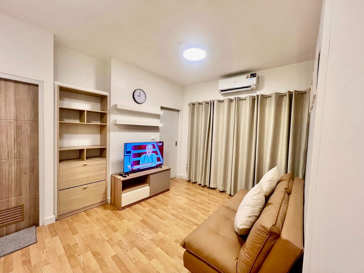 รูป code : B174 ให้เช่าคอนโด มายคอนโด สุขุมวิท 103 (My Condo Sukhumvit 103) | ห้องรีโนเวทใหม่ แกะกล่อง! ขนาดใหญ่ 35 ตร.ม. พร้อมเข้าอยู่ - รูปที่ 3/9