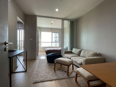 For SALE: The Tempo Grand Sathorn-Wutthakat (1 Bedroom, 1 Bathroom) 31.56 sq.m. Only 30 meters from BTS Wutthakat Station!