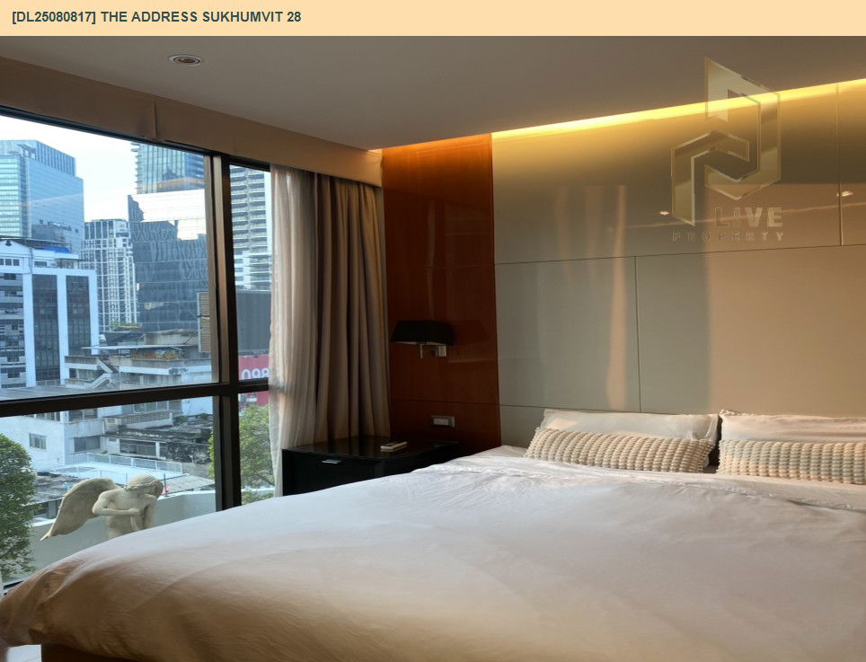 รูป DL25080817 ให้เช่าคอนโด ดิ แอดเดรส สุขุมวิท 28 (The Address Sukhumvit 28) ใกล้ BTS พร้อมพงษ์ พร้อมเข้าอยู่ โทรด่วน 0638692663 LineID @655ebbvc - รูปที่ 3/8