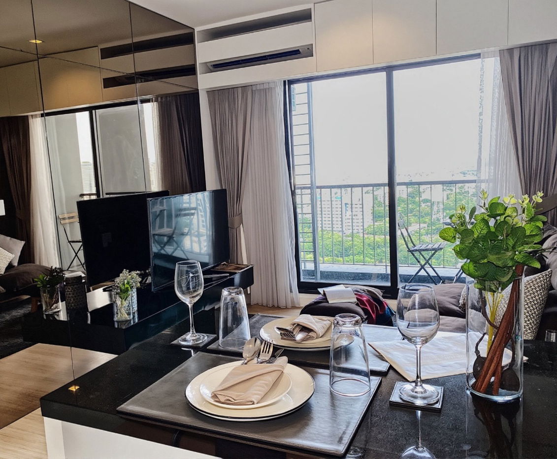 picture 🟢For Rent🟢The Seed Mingle Sathorn, beautiful room, fully furnished! 📱ADD LINE @nathong97 (Reply ⚡ 24 Hr) P1200  - 3/7