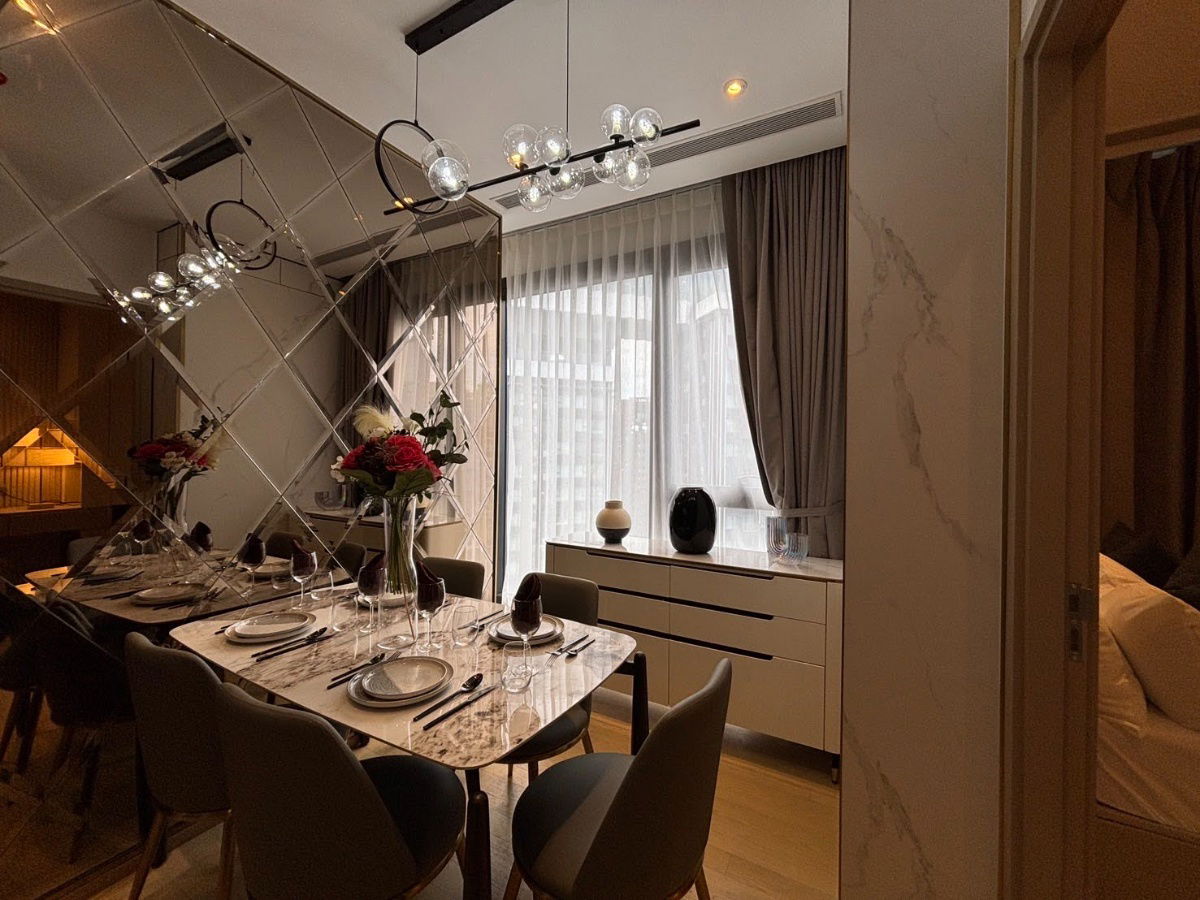 picture Ashton Asoke-Rama9 | Price 55,000 baht | Beautiful room, new room, fully furnished, ready to move in - 10/15