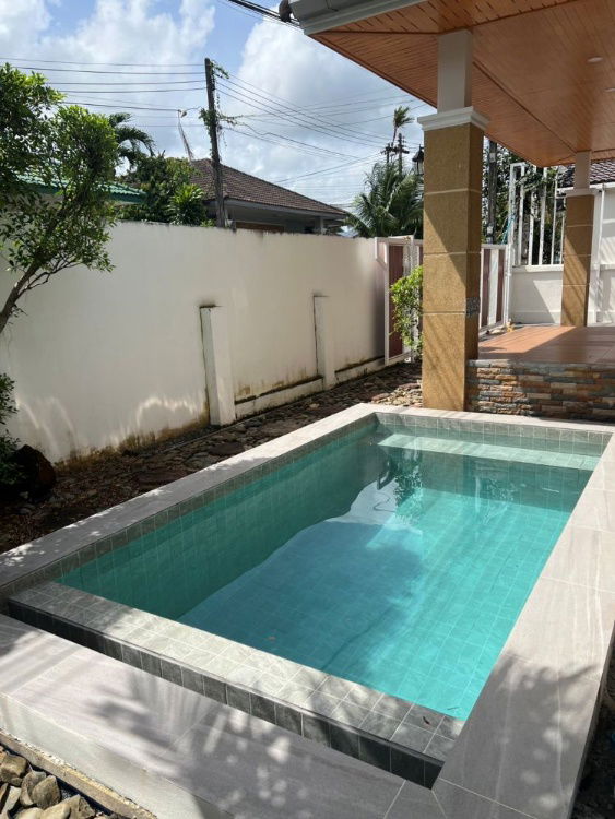 รูป ให้เช่า Pool Villa หมู่บ้าน สวนเนรมิต 5 ตกแต่งสวย พร้อมเข้าอยู่ ใกล้Robinson Lifestyle Thalang เพียง 5 นาที  - รูปที่ 15/15