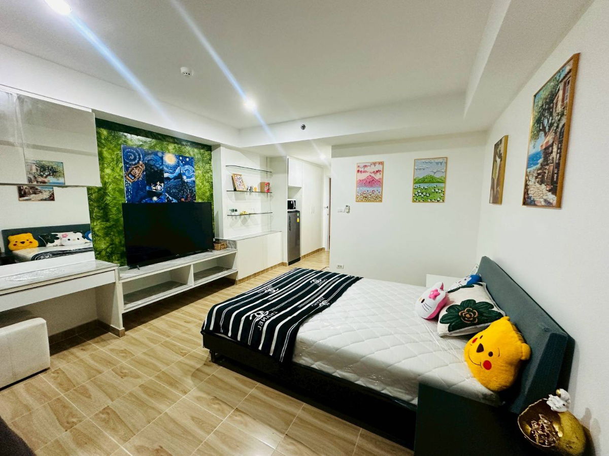 picture Condo for rent: Inspire Place ABAC-Rama 9, room size 30 sqm., rental price 7,500 baht. Interested, call 0894282491, Line ID: jeabmona - 4/11