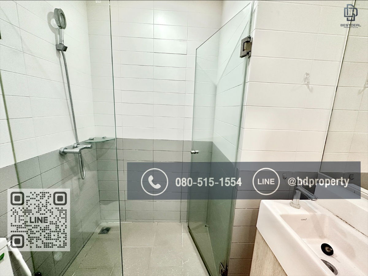 รูป Bestdeal ให้เช่า Studio 22ตรม.ราคา 14,000/เดือนเท่านั้น เฟอร์นิเจอร์และเครื่องใช้ไฟฟ้าครบ “IDEO MOBI RAMA 9” ใกล้MRT และ เซ็นทรัลพระราม 9 เพียง 80 ม. - รูปที่ 10/11