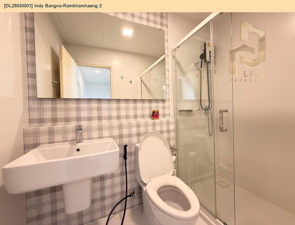 รูป DL25030001 ให้เช่าคอนโด อินดี้ บางนา-รามคำแหง 2 (Indy Bangna-Ramkhamhaeng 2) ใกล้ BTS บางนา พร้อมเข้าอยู่ โทรด่วน 0638692663 LineID @655ebbvc - รูปที่ 12/15