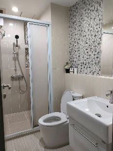 รูป Life Ratchadapisek  ☎️ 56 sqm ‼️only 32,000/month‼️ 2Bed 2 Bath🔥 Renovated Condo NOW AVAILABLE 🔆✅ - รูปที่ 3/12