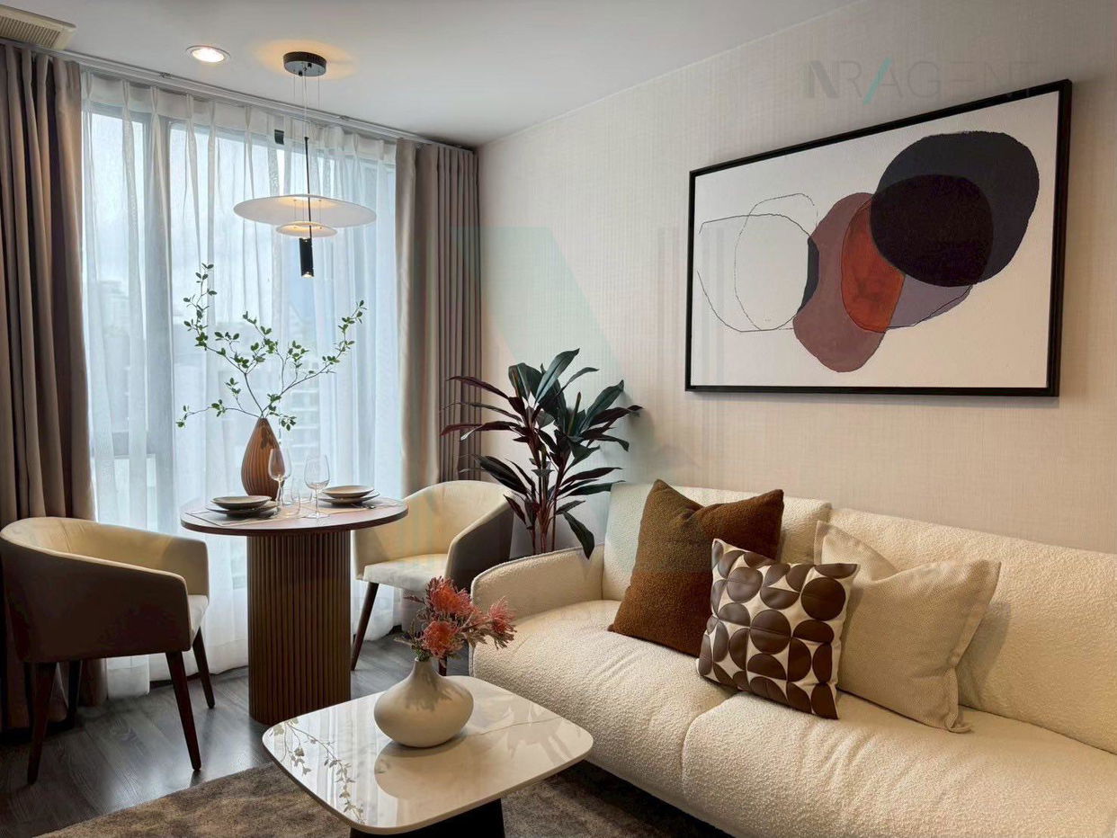 picture 📌 For Rent Condo IDEO MOBI SUKHUMVIT 40 Building 1, Floor 8,1 bed room, Room size 35 sqm - 6/8