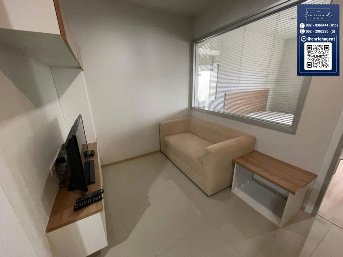 picture 💙For rent Rich Park @Taopoon Interchange, complete with electrical appliances, MRT Tao Poon💙 Call 062-2962295 Ni // Line ID: @enrichagent - 1/9