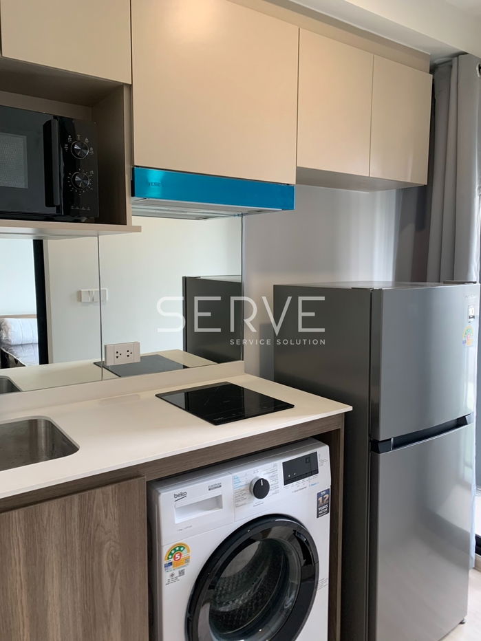 picture Studio Nice Room New Condo Good Location Next to BTS Khu Khot 100 m @  Nue Core Khu Khot Station - 3/6
