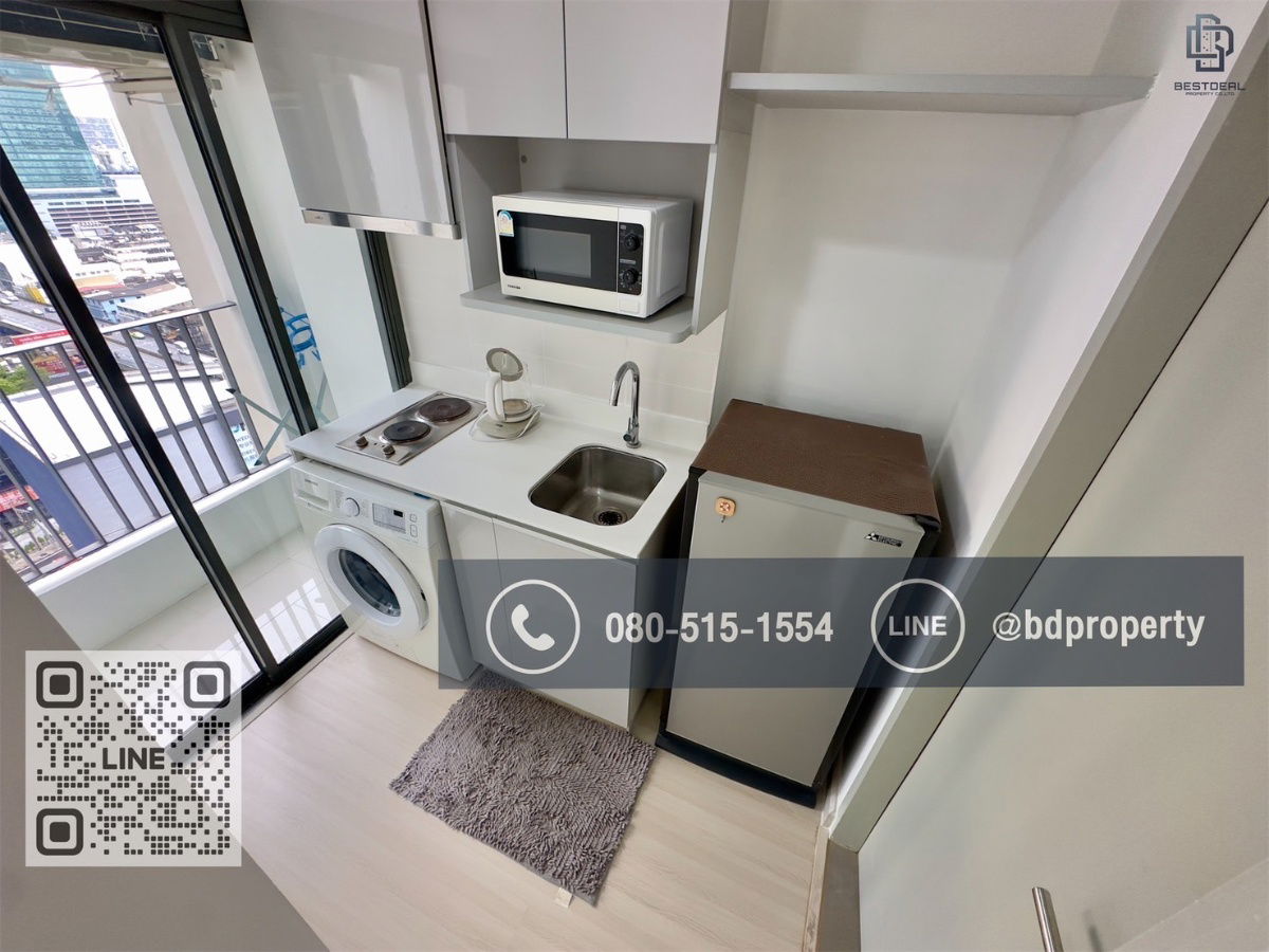 picture For Sell Ideo Mobi Rama 9 studio room 22sqm. Hot Price 3,290,000 Baht Near Phraram Kao 9 MRT Station 80 meters - 7/9