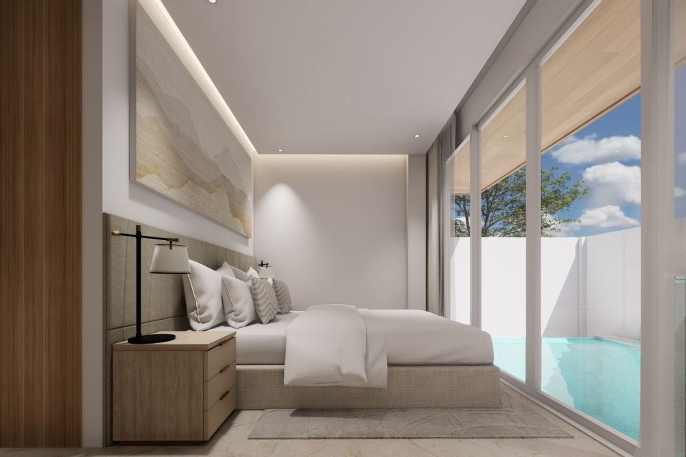รูป ขาย Pool Villa หมู่บ้านสวนเนรมิต 5 ตกแต่งครบ ใกล้Robinson Lifestyle Thalang เพียง 5 นาที  - รูปที่ 10/22