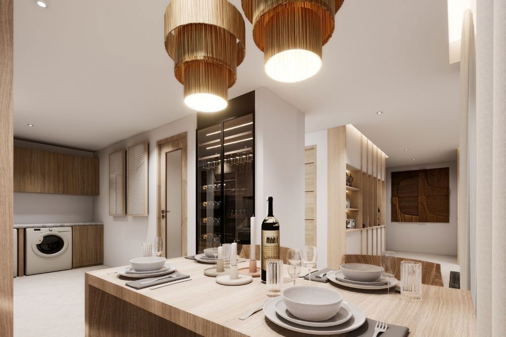 รูป ขาย Pool Villa หมู่บ้านสวนเนรมิต 5 ตกแต่งครบ ใกล้Robinson Lifestyle Thalang เพียง 5 นาที  - รูปที่ 9/22