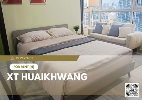 ให้เช่า ✨ XT HUAIKHWANG ✨ ห้องแต่งครบ เฟอร์นิเจอร์ และ เครื่องใช้ไฟฟ้าครบ ใกล้ MRT ห้วยขวาง