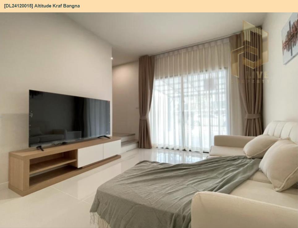 picture DL24120015 Condo for rent, Altitude Kraf Bangna near BTS Bang Na, ready to move in, call urgently 0656133286 LineID @655ebbvc - 5/9