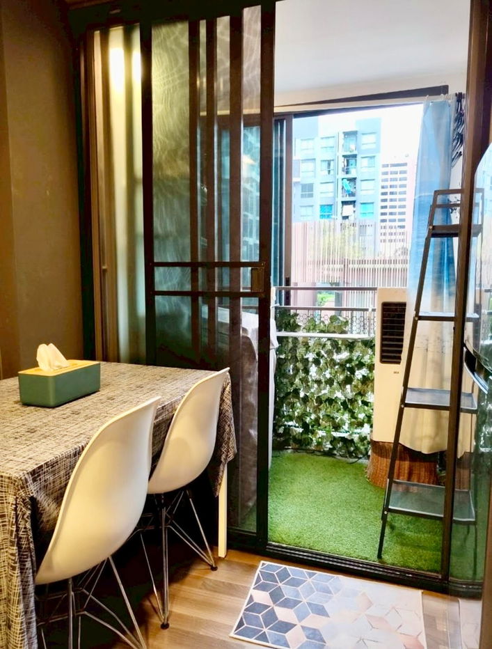 รูป code : B202 ให้เช่าคอนโด ลิฟวิ่งเนสท์ รามคำแหง (Living Nest Ramkhamhaeng) | ชั้น 2 ตึก C ห้องตกแต่งครบ ใกล้ MRT แยกลำสาลี เดินทางสะดวก - รูปที่ 7/8