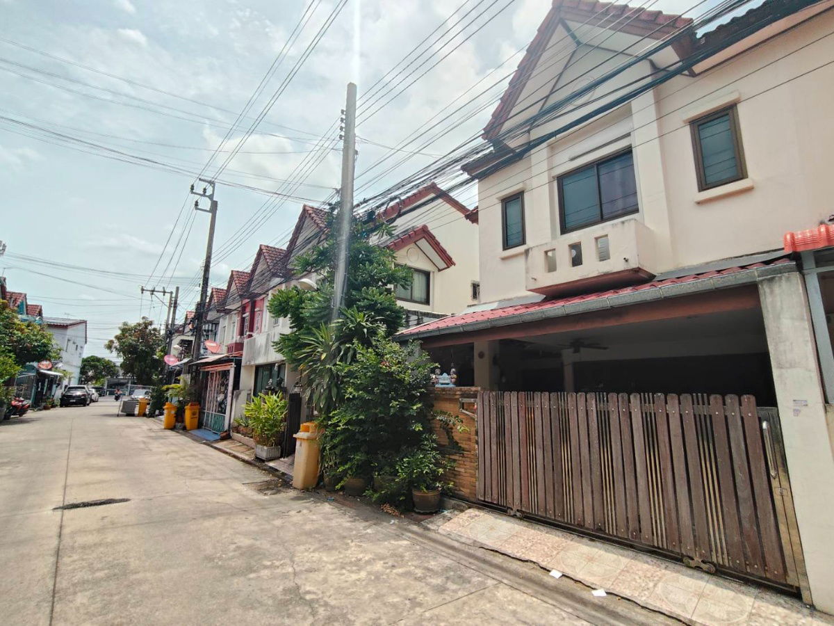 รูป ขายบ้าน ตำบลบางเลน อำเภอบางใหญ่ นนทบุรี ทำเลสะดวกสบาย ใกล้ ตลาดเจ้าพระยา ของกินเยอะมาก - รูปที่ 2/6