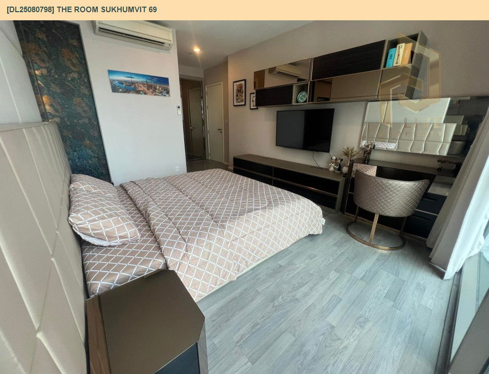 รูป DL25080798 ให้เช่าคอนโด เดอะ รูม สุขุมวิท 69 (The Room Sukhumvit 69) ใกล้ BTS พระโขนง พร้อมเข้าอยู่ โทรด่วน 0638692663 LineID @534wlwof - รูปที่ 6/9