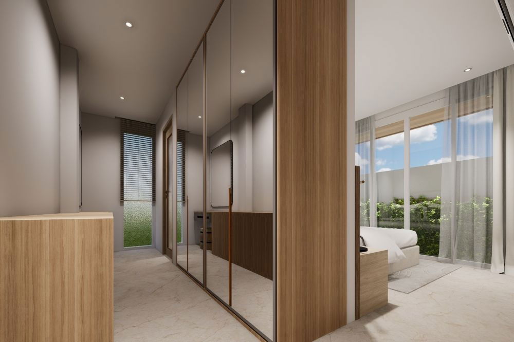 รูป ขาย Pool Villa หมู่บ้านสวนเนรมิต 5 ตกแต่งครบ ใกล้Robinson Lifestyle Thalang เพียง 5 นาที  - รูปที่ 14/22