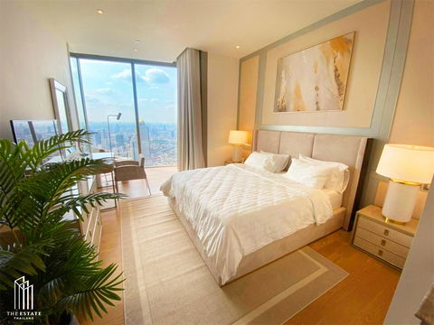 𝐅𝐨𝐫 Rent 𝐌𝐚𝐠𝐧𝐨𝐥𝐢𝐚𝐬 𝐖𝐚𝐭𝐞𝐫𝐟𝐫𝐨𝐧𝐭 𝐑𝐞𝐬𝐢𝐝𝐞𝐧𝐜𝐞𝐬 𝐈𝐂𝐎𝐍𝐒𝐈𝐀𝐌 ห้องหรูชั้นสูง ทุกห้องนอนได้รับวิวกรุงเทพฯ 𝟏𝟖𝟎 องศา 