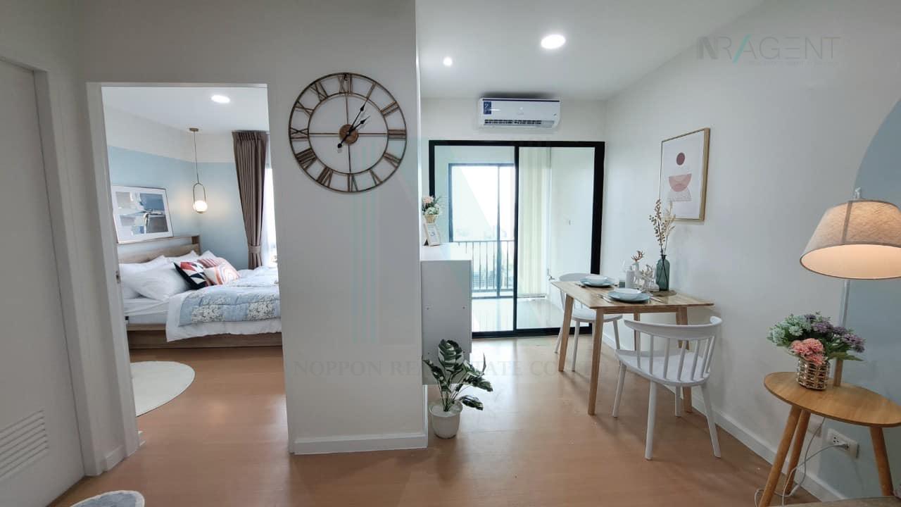รูป ให้เช่าคอนโด ไอ คอนโด สุขุมวิท 103 อาคาร 1 ชั้น 7 1 ห้องนอน ขนาด 31.00 ตรม ใกล้ โรงเรียนนานาชาติ Berkly - รูปที่ 1/8