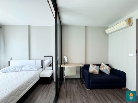 ให้เช่า The Base Park West 26 ตรม. พร้อมเฟอร์ฯ 12,000 บาทต่อเดือน