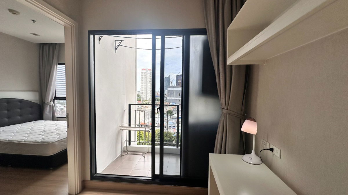 รูป Urbano Absolute | ให้เช่า 1 ห้องนอน สภาพดี ตกแต่งเรียบร้อย ชั้นสูงมาก วิวแม่น้ำ ราคาดี - รูปที่ 12/14
