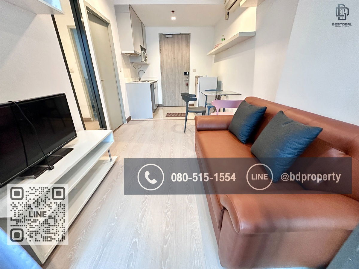 picture BESTDEAL FOR RENT  1 Bedroom  31 sqm. Special Price 15k/Month “IDEO MOBI RAMA 9” Near Phraram Kao 9 MRT Station 80 meters. - 1/11