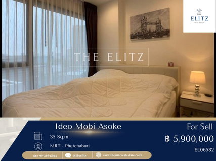 ✨ Rare Deal!! Ideo Mobi Asoke For Sale Best Price in Building, Limited Time 💯