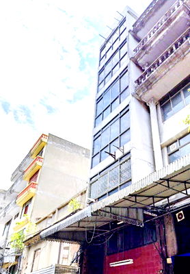 Shophouses for rent Siam University : space for elevator installation MRT SamYot MRT Wat Mangkon 610 m. Samphanthawong, Song Wat, 7-storey