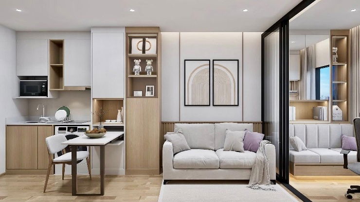 รูป ไลฟ์ พระราม 4 - อโศก แบบ 1 bedroom plus - รูปที่ 3/17