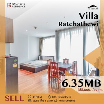 Villa Rachatewi🔥Luxury Living Spacious & Fully Furnished Residence🌟Near BTS Ratchathewi