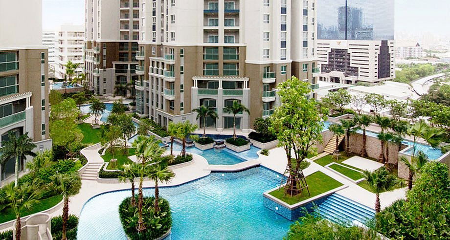 picture Call : 091-188-8977 Condo Belle Grand Rama 9 Size 58 sqm 2 Beds 21 floor Tower B1, Plenty units available to choose - 10/14