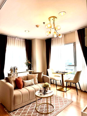 คอนโดให้เช่า : 🎯Aspire Rama 4🔥🔥ห้องมุม วิว 2 ด้าน  เฟอร์ครบ   พร้อมเข้าอยู่ ชอบมาคุยหน้างานจ้าา (T01468)