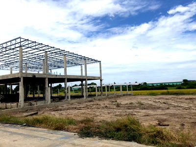 ที่ดิน บางบัวทอง นนทบุรี : โครงการปิ่นทองแลนด์ ที่ดิน+โกดัง พร้อมโอน ฟรี