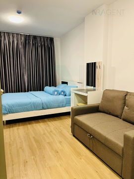 For Rent Condo FEEL CONDO LAT PHRAO 122 Building A, Floor 2,Studio, Room size 24.00 sqm