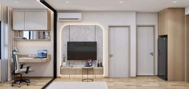 รูป ไลฟ์ พระราม 4 - อโศก แบบ 1 bedroom plus - รูปที่ 6/17