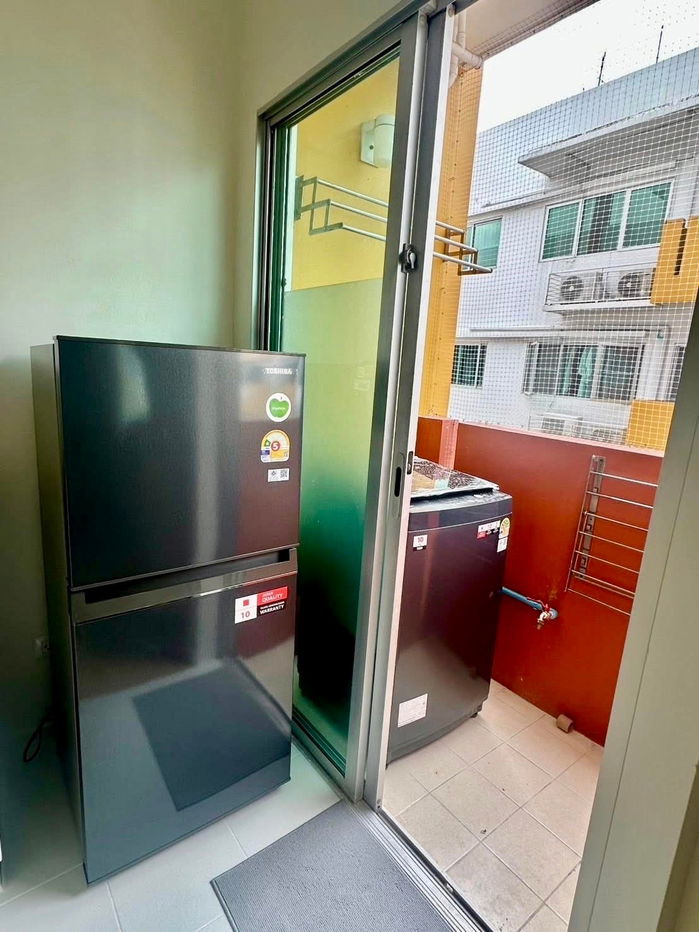 รูป code : B174 ให้เช่าคอนโด มายคอนโด สุขุมวิท 103 (My Condo Sukhumvit 103) | ห้องรีโนเวทใหม่ แกะกล่อง! ขนาดใหญ่ 35 ตร.ม. พร้อมเข้าอยู่ - รูปที่ 5/9