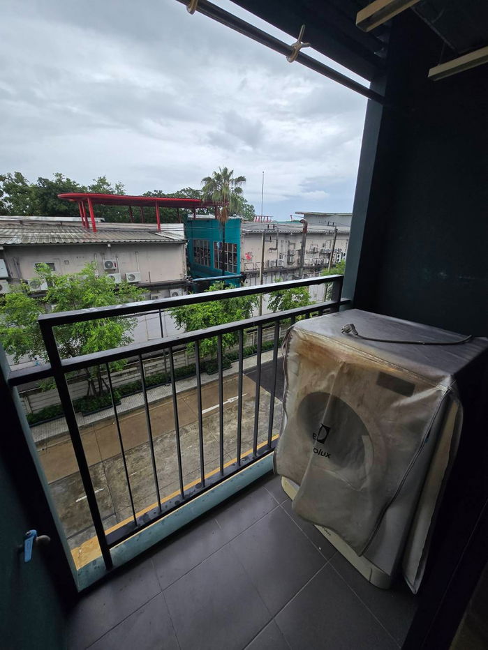 รูป ให้เช่าไอคอนโด กรีนสเปซ สุขุมวิท77 washing machine in room Line ID 0619636888 - รูปที่ 2/12