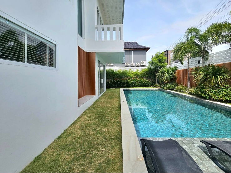 รูป บ้านใกล้ทะเลหัวหิน พร้อมสระว่ายน้ำ โซนเขาตะเกียบ - รูปที่ 4/10