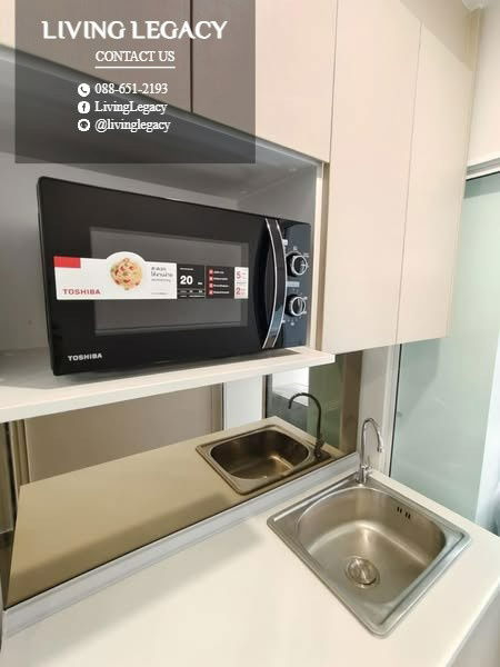 รูป T1KTQC ให้เช่าคอนโด Regent Home Bangna 28 ตร.ม. ชั้น 30 ตึก A line id : @livinglegacy - รูปที่ 6/6