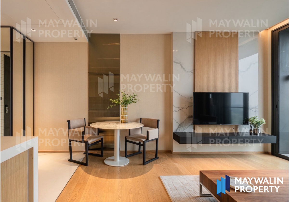 รูป 賃貸 – Beatniq Sukhumvit 32 ✨ 高級コンド 1ベッドルーム 60㎡ 30階 | 家具付き – 月額 59,000バーツ - รูปที่ 4/6