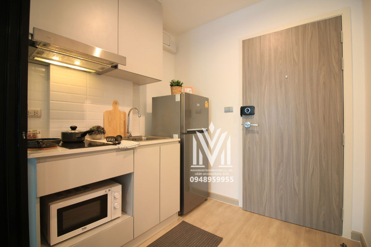 รูป ให้เช่า The Matt Condo sukumvit 101/1 ค่าเช่า 8,000 บาท  ห้องพร้อมเข้าอยู่เลย   , ตึกทรูดิจิทัล  🚝 ใกล้รถไฟฟ้า BTS ปุณณวิถี  - รูปที่ 7/11
