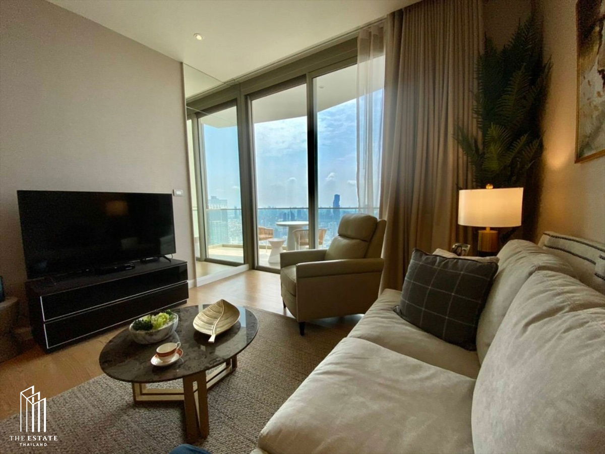 รูป 𝐅𝐨𝐫 Rent 𝐌𝐚𝐠𝐧𝐨𝐥𝐢𝐚𝐬 𝐖𝐚𝐭𝐞𝐫𝐟𝐫𝐨𝐧𝐭 𝐑𝐞𝐬𝐢𝐝𝐞𝐧𝐜𝐞𝐬 𝐈𝐂𝐎𝐍𝐒𝐈𝐀𝐌 ห้องหรูชั้นสูง ทุกห้องนอนได้รับวิวกรุงเทพฯ 𝟏𝟖𝟎 องศา  - รูปที่ 6/8