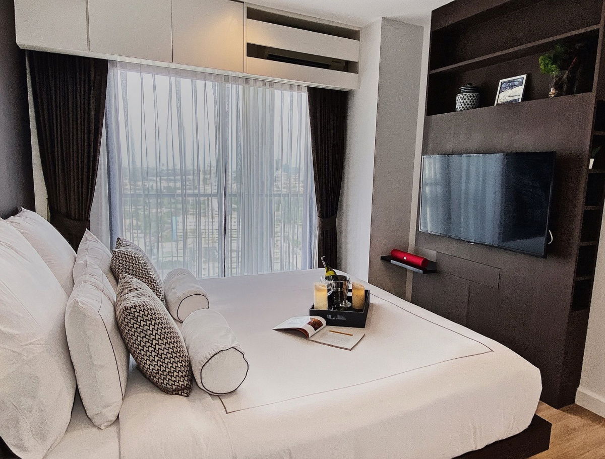picture 🟢For Rent🟢The Seed Mingle Sathorn, beautiful room, fully furnished! 📱ADD LINE @nathong97 (Reply ⚡ 24 Hr) P1200  - 5/7