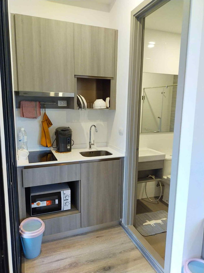 รูป  🏙️Knightsbridge Prime Onnut – For Rent✨ Corner unit on 24th floor[@kkcondo] - รูปที่ 7/14