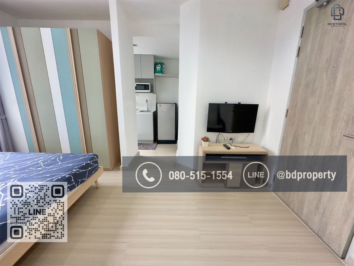 picture For Sell Ideo Mobi Rama 9 studio room 22sqm. Hot Price 3,290,000 Baht Near Phraram Kao 9 MRT Station 80 meters - 2/9