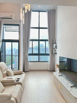 📌 ให้เช่าคอนโด ไอดีโอ พระราม 9 - อโศก อาคาร 1 ชั้น 35 Duplex ขนาด 35 ตรม ใกล้ MRT พระราม 9