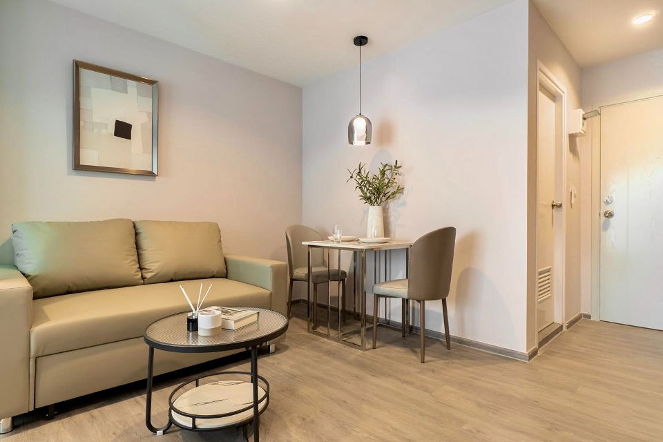 รูป code : B227 ให้เช่าคอนโด รีเจ้นท์โฮม บางนา (Regent Home Bangna) | ใกล้ BTS บางนา 350 ม. ห้องมุมทิศตะวันออก วิวโล่งไม่ร้อน | ห้อง 28 ตร.ม. ราคาดีมาก - รูปที่ 3/13