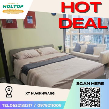#Z2122💥250868🔥 Condo for rent: XT HUAIKHWANG